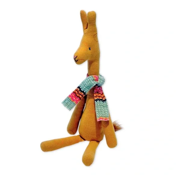 Maileg Safari Friends Giraffe Plush with Scarf Retired Rare Danish Design - Picture 4 of 5